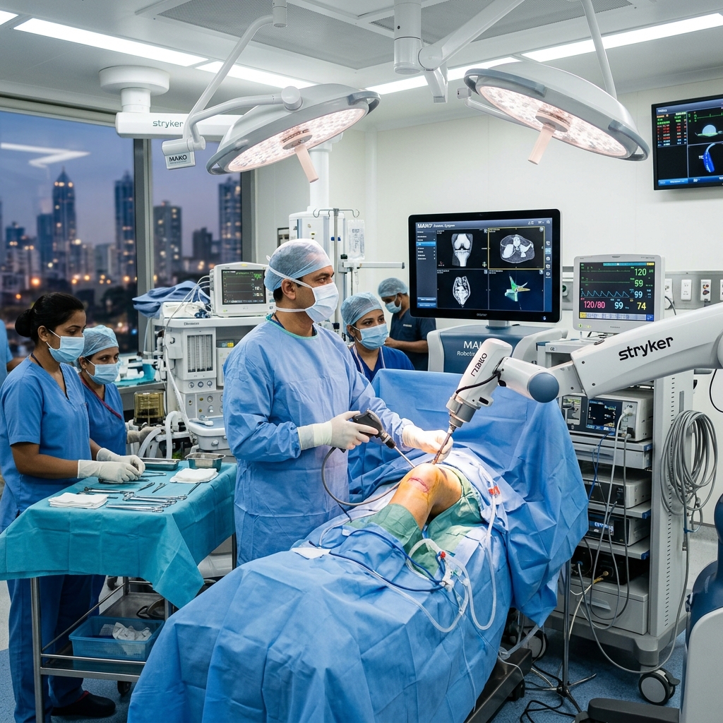 Robotic total knee replacement in Mumbai