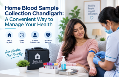 Home Blood Sample Collection Chandigarh: A Convenient Way to Manage Your Health