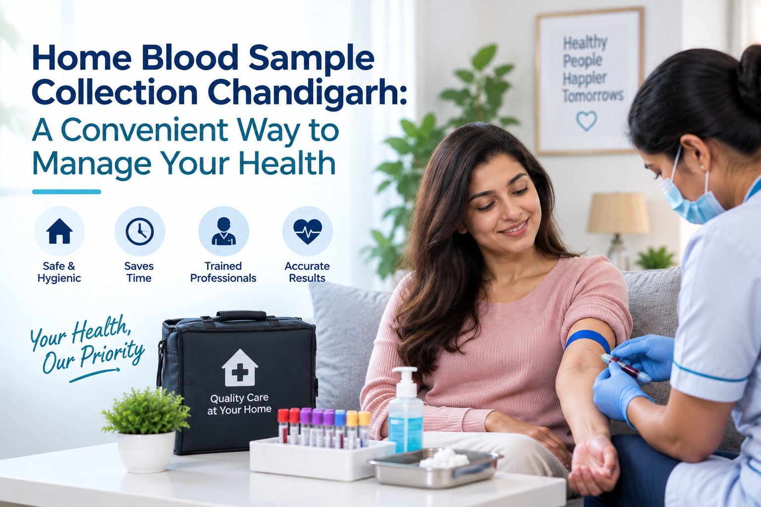 Home Blood Sample Collection Chandigarh