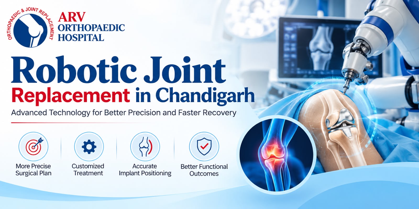 Robotic joint replacements in chandigarh